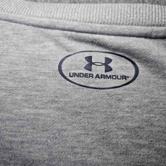 Under Armour Men’s Muhammad Ali 1/4 Zip Pullover Sweatshirt Gray USA Size L - Picture 9 of 9